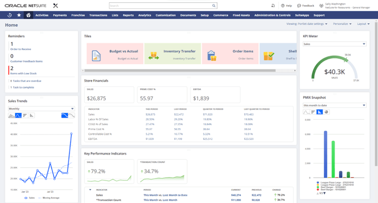 netsuite 2024.1 reporting