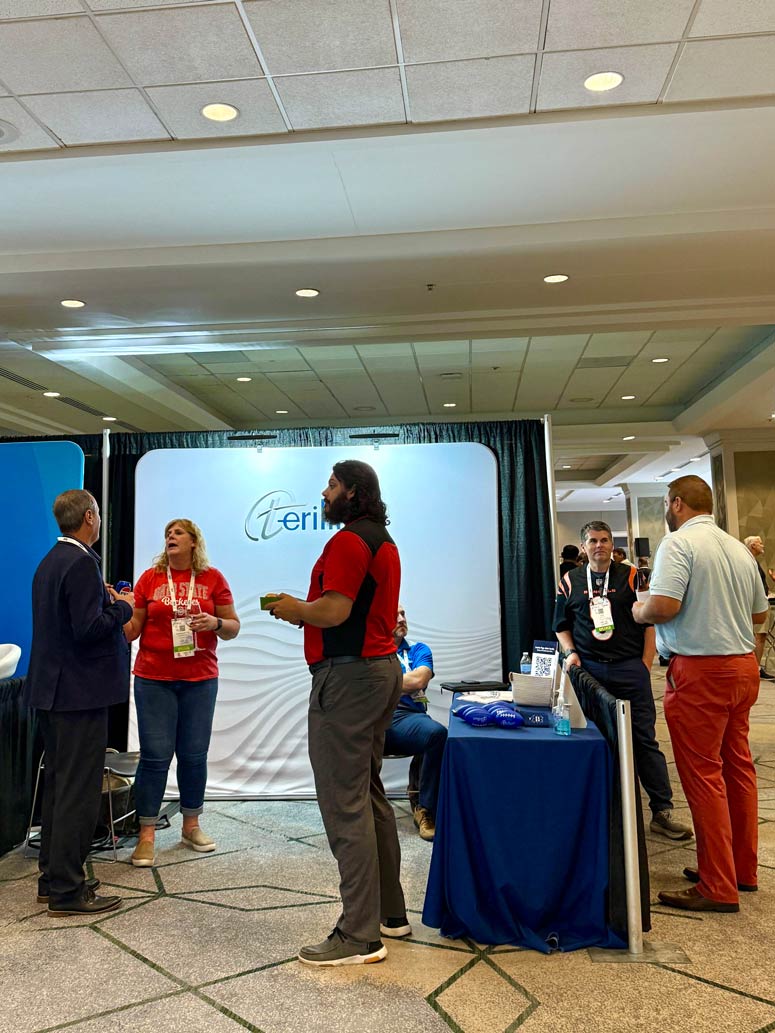 Terillium-Team-at-INFOCUS-Booth Terillium-Team-at-INFOCUS-Booth